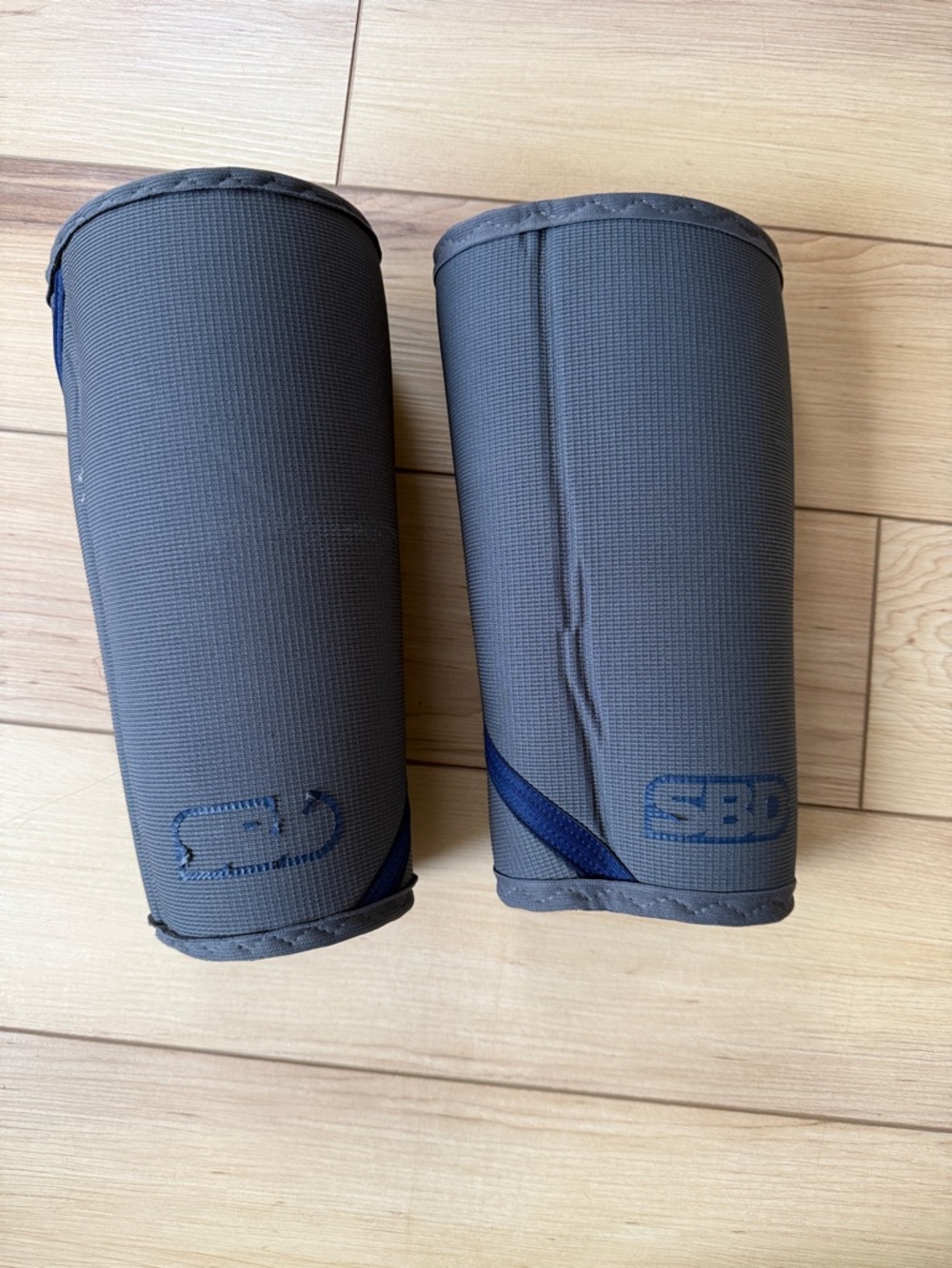 SBD Gray Neoprene Calf Sleeves - Pair